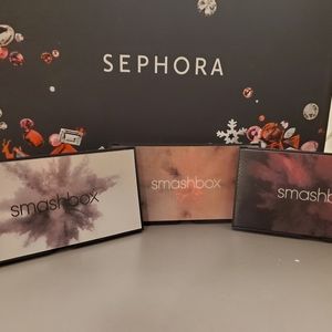 Lot of 3 Smashbox Covershot Palettes (used)
